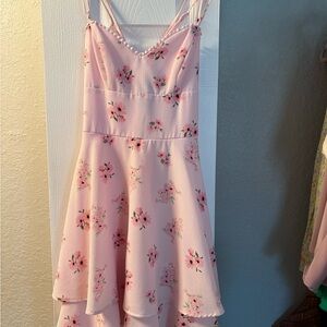 Floral Pink Dress